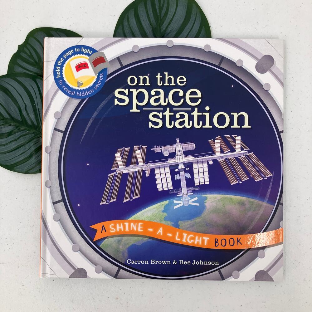 Kane Miller Shine A Light on the Space Station Hardcover Picture Children's Book